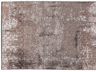 vloerkleed grijs bamboo Snake - in de maat 200x290cm