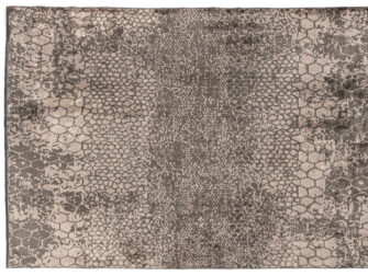 grijs vloerkleed bamboe Snake - kleur 23 - 160x230cm