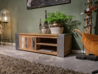 tv-meubel met open vakken