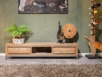 tv-meubel oud hout