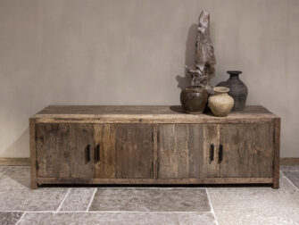 tv-meubel oud hout