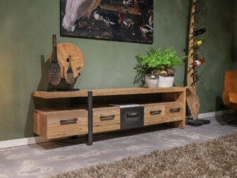 tv-meubel teak hout
