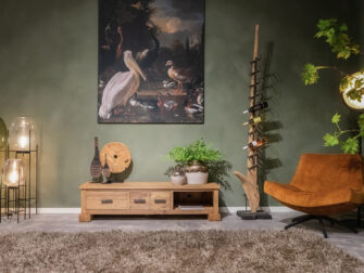 Teakhouten tv meubel