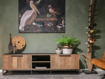 tv-meubel stalen frame