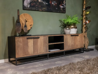 tv-meubel met open vakken