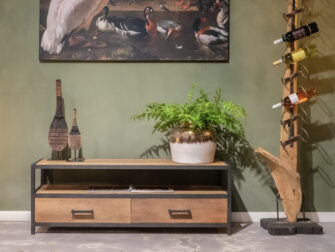 tv-meubel stoer hout