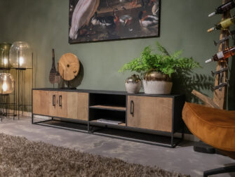 tv-meubel reclaimed teak