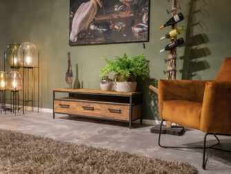 houten televisiemeubel