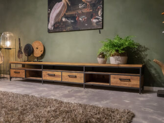 teak tv-meubel