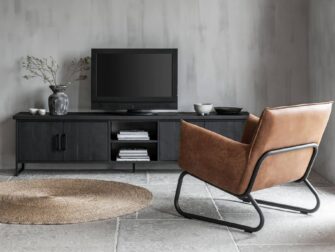 zwart tv meubel