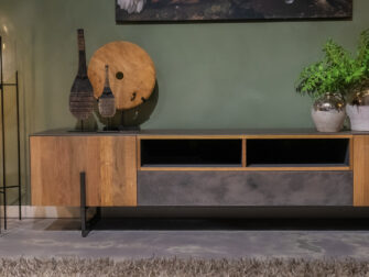 tv meubel met metaal