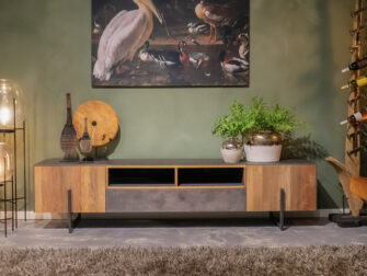 industrieel audiomeubel