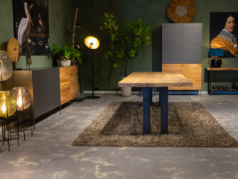 Tafel geschikt voor eetkamerbank