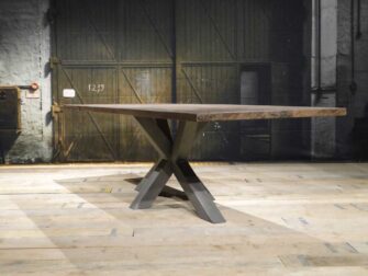 industriele matrix poot tafel