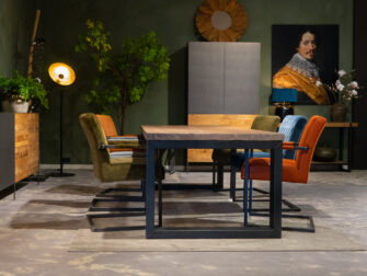 stoere eetkamertafel