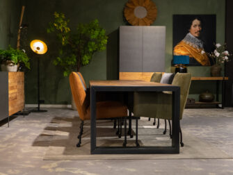 Eettafel stoelen met leuning