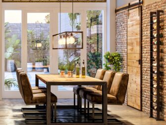 industriële eettafel