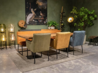 massieve eiken tafel