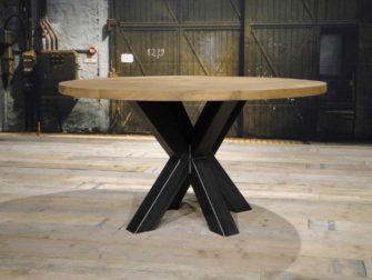 ronde eiken tafel