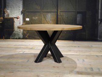ronde industriele tafel
