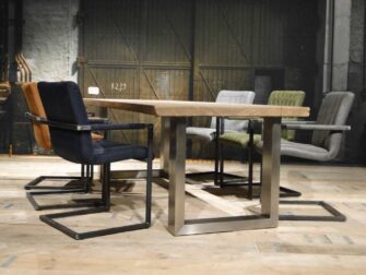 industriele tafel rvs poot