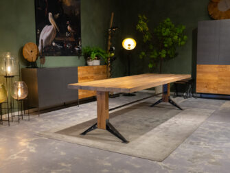 stoere eetkamertafel