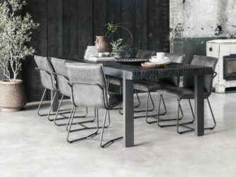 Tafel Cavallo 250x100cm - black