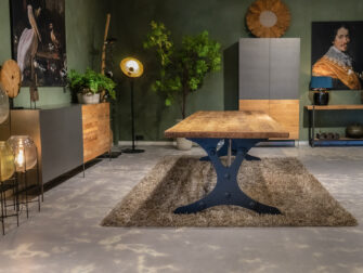 tafel met massief blad