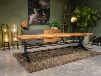 Tafel met voetensteun