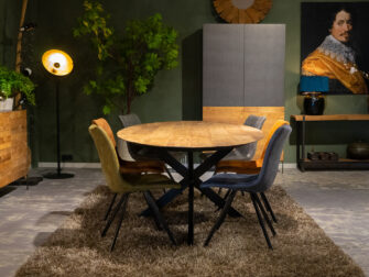 teak eetkamertafel