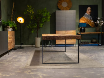 stoere eetkamertafel