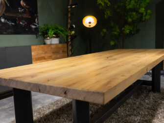 Eiken maatwerktafel