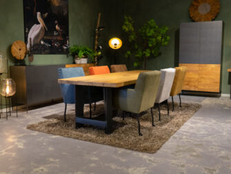 Stoere eetkamertafel