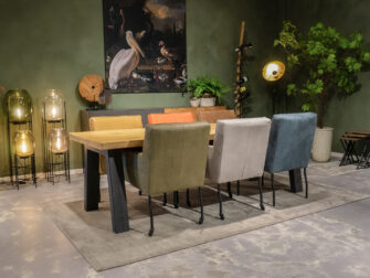 industriele eetkamertafel