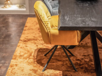 zwarte sovana eettafel tower living