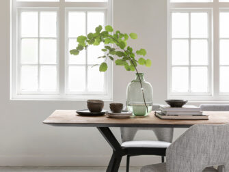 teak houten eettafel