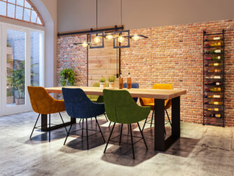 lange industriele tafel