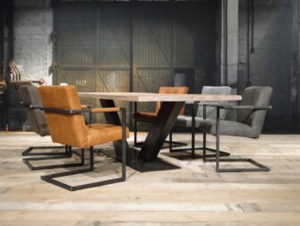 industriele v poot tafel