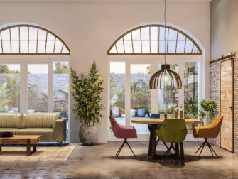 ronde industriele tafel