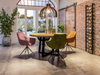 ronde tafel van eiken