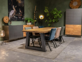 tafel zwart onderstel