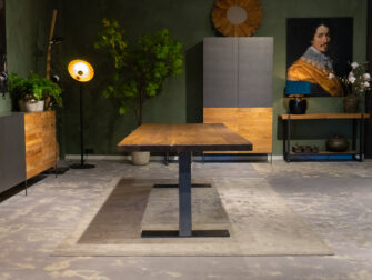 stoere eetkamertafel