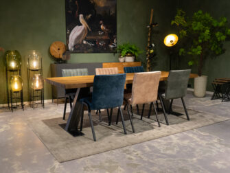 eettafels met stoelen