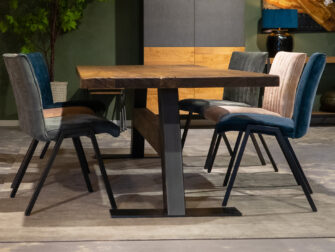 maatwerk eettafel met stoelen