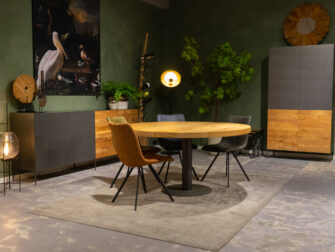 massieve ronde tafel