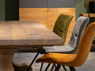 massieve eiken tafel