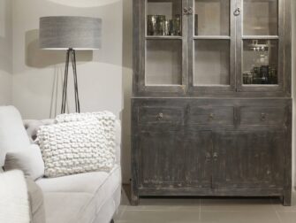 Vitrinekast Perpignan - 130x50x225cm