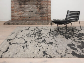 mart visser berger vloerkleed black - maat 155x230cm