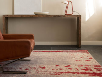 mart visser cendre vloerkleed rood- maat 155x230m