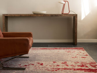 mart visser cendre vloerkleed rood- maat 155x230m